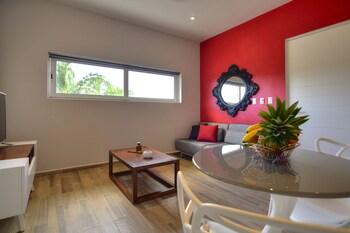 Suite, 1 Bedroom | Living area | Flat-screen TV, iPod dock, MP3 dock