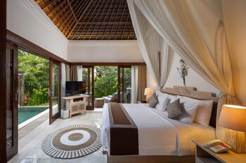 Villa, 1 Bedroom (Jungle Pool) | Premium bedding, pillowtop beds, minibar, in-room safe