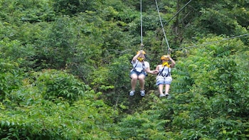 Ziplining