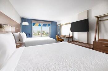 Suite, 2 Queen Beds | Premium bedding, in-room safe, desk, iron/ironing board