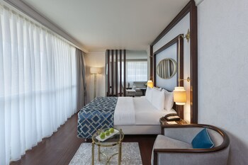 Junior Suite with Queen Size Bed | Minibar, in-room safe, desk, free WiFi