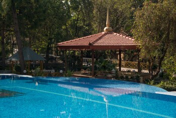 Outdoor pool, open 7:00 AM to 6:00 PM, pool umbrellas, sun loungers