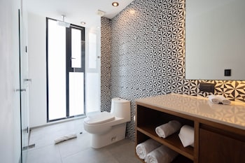 Premium Room, Balcony | Bathroom | Shower, hair dryer, bathrobes, towels