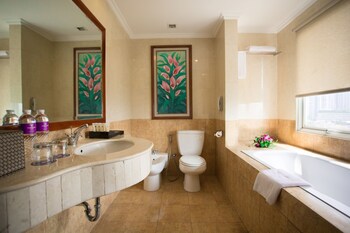 Executive Suite | Deep soaking bathtub