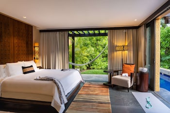 Wellbeing Sanctuary Pool Villa - King | Premium bedding, down comforters, minibar, in-room safe