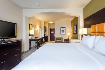 Suite, 1 King Bed | In-room safe, desk, laptop workspace, iron/ironing board