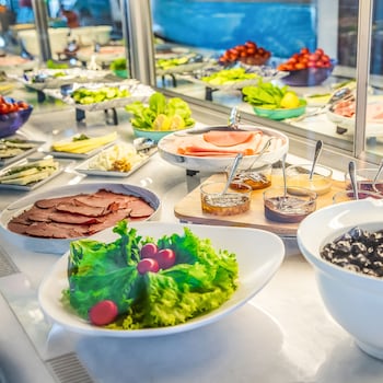 Daily buffet breakfast (EUR 10 per person)