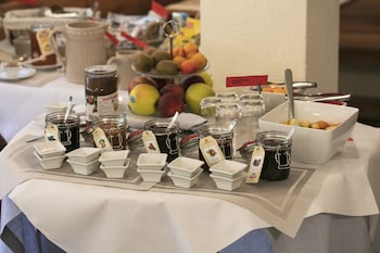 Daily buffet breakfast (EUR 15 per person)