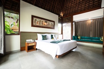 One Bedroom Villa with Private Pool | Egyptian cotton sheets, premium bedding, minibar, in-room safe