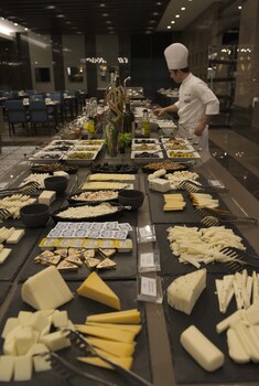 Daily buffet breakfast (EUR 25 per person)