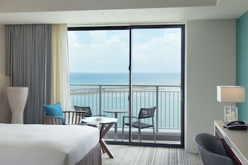 Twin Executive Room with Ocean View & Balcony | View from room