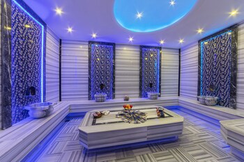 Turkish bath, aromatherapy, deep-tissue massages, Swedish massages