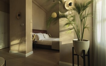 Muse Suite with Veranda | Premium bedding, minibar, in-room safe, individually decorated